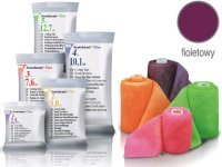 3M Scotchcast Plus (lekki gips) - sztywna opaska stabilizująca 7,6cm x 3,6m - fioletowy