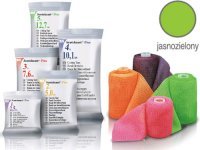 3M Scotchcast Plus (lekki gips) - sztywna opaska stabilizująca 7,6cm x 3,6m - jasnozielony