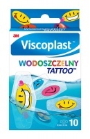 3M (Viscoplast) zestaw plastrów wodoszczelnych dla dzieci Tattoo - 10szt.