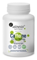 Aliness Caffeine 200mg z Guaraną VEGE caps - 100 kaps.