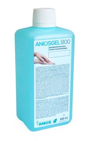 AniosGel 800 - Alkoholowo-wodny żel do dezynfekcji rąk metodą wcierania 500ml bez pompki