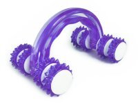 Aparat do masażu ciała (plastikowy) - fioletowy