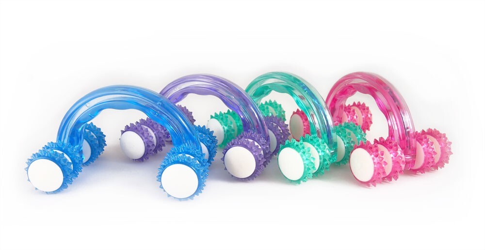 Aparat do masażu ciała (plastikowy) - różowy