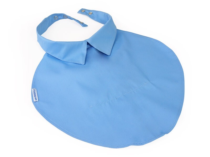 Apaszka osłonowa po tracheotomii i laryngektomii z kołnierzykiem i kieszonką - gładka