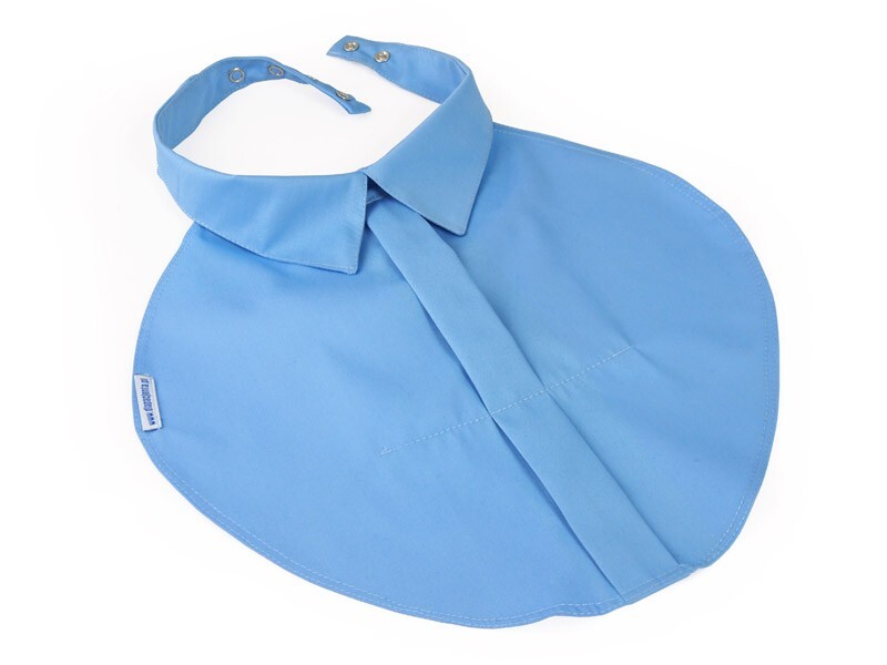 Apaszka osłonowa po tracheotomii i laryngektomii z kołnierzykiem i kieszonką - z zakładką