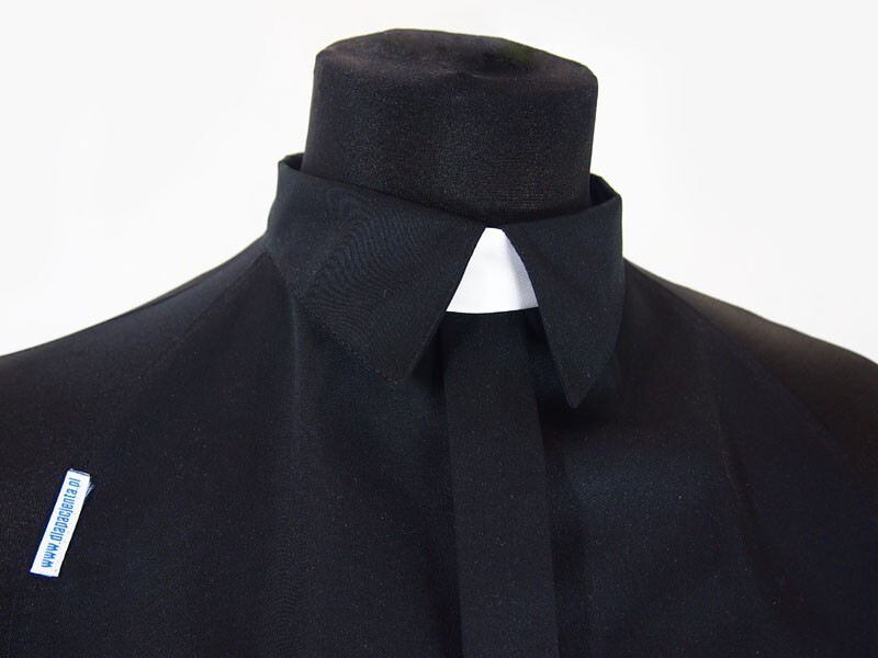 Apaszka osłonowa po tracheotomii i laryngektomii z kołnierzykiem i kieszonką - z zakładką