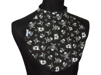 Apaszka osłonowa po tracheotomii i laryngektomii ze stójką i kieszonką - gładka