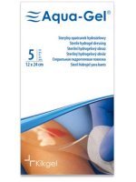 Aqua-Gel sterylne opatrunki hydrożelowe 12x24cm - 1szt.
