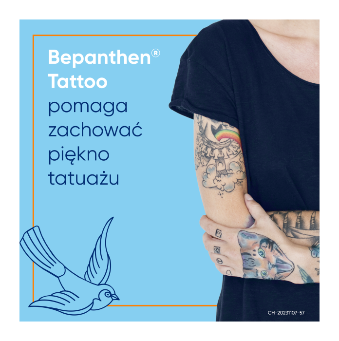 Bepanthen Tattoo Maść do pielęgnacji skóry z tatuażami - 50g