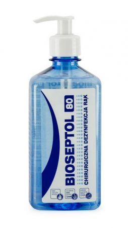 Bioseptol 80 płyn do higienicznej i chirurgicznej dezynfekcji rąk - 500ml