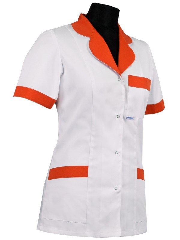 Bluza damska klasyczna z odszyciem 005