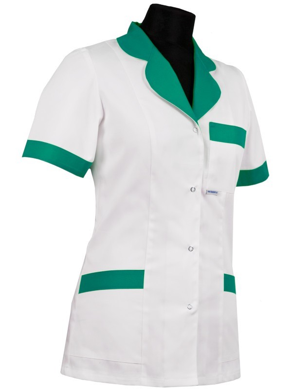 Bluza damska klasyczna z odszyciem 005