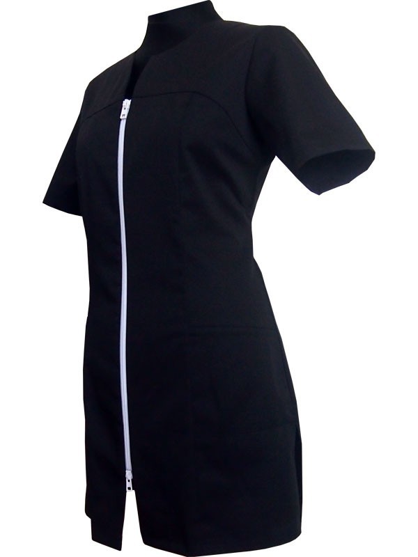 Bluza damska medyczna K023 DŁUGA - dwukolorowa