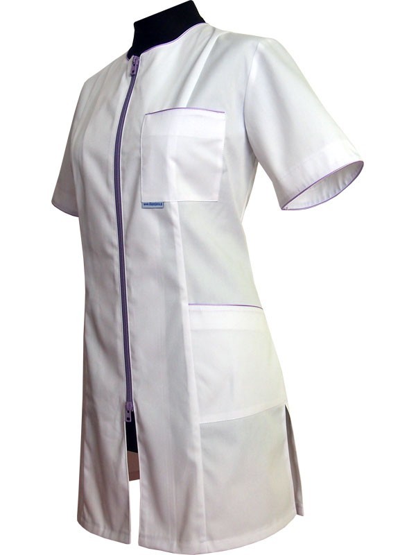 Bluza damska medyczna model 023+ DŁUGA z wypustką