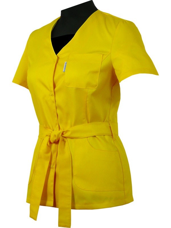 Bluza damska z baskinką - dekolt SZPIC 424