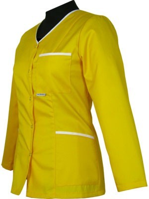 Bluza medyczna 024 + z lamówką lub wypustką - damska