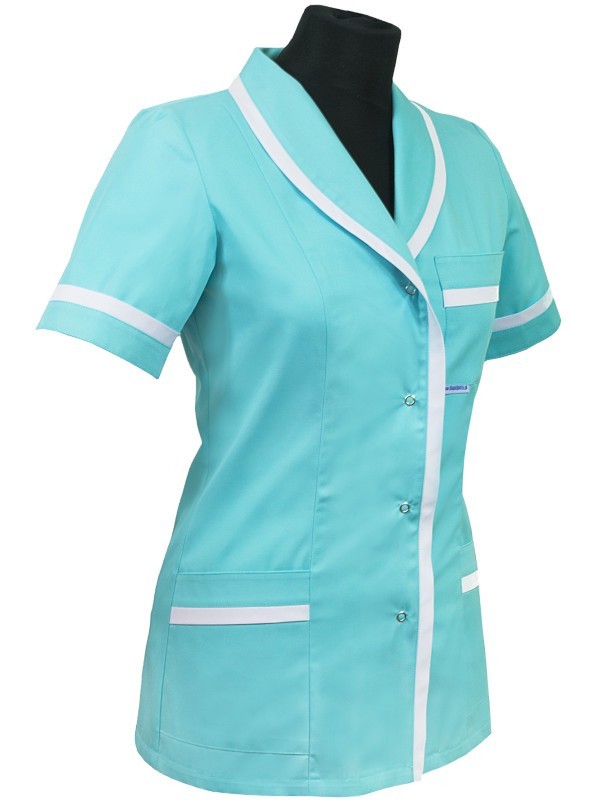 Bluza medyczna damska szalowa - 002