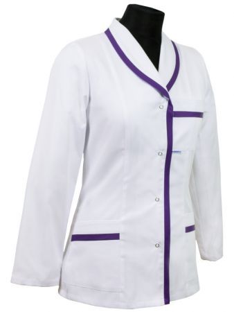 Bluza medyczna damska szalowa - 002