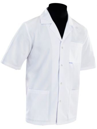 Bluza medyczna męska klasyczna z kołnierzem - dla lekarza 001M