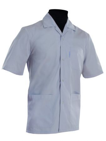Bluza medyczna męska z karczkiem - klasyczna 026M