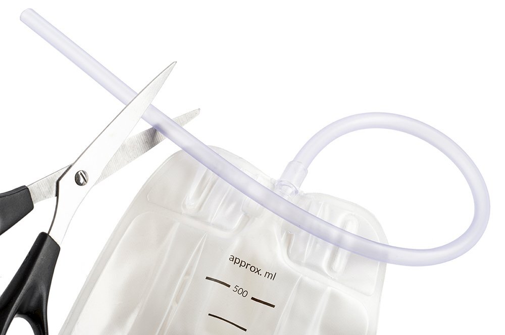 CORTMED Worek do zbiórki moczu na nogę z drenem 50cm Larena Leg Bag 350ml - 15110110