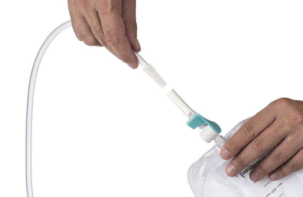 CORTMED Worek do zbiórki moczu na nogę z drenem 50cm Larena Leg Bag 350ml - 15110110