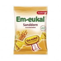 Cukierki ziołowe bez cukru Em-eukal Rokitnik zwyczajny - 75g