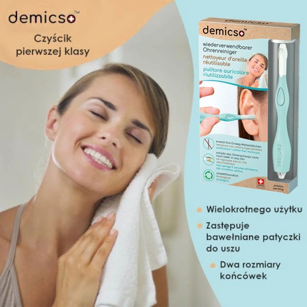 Demicso czyścik do usuwania woskowiny z uszu