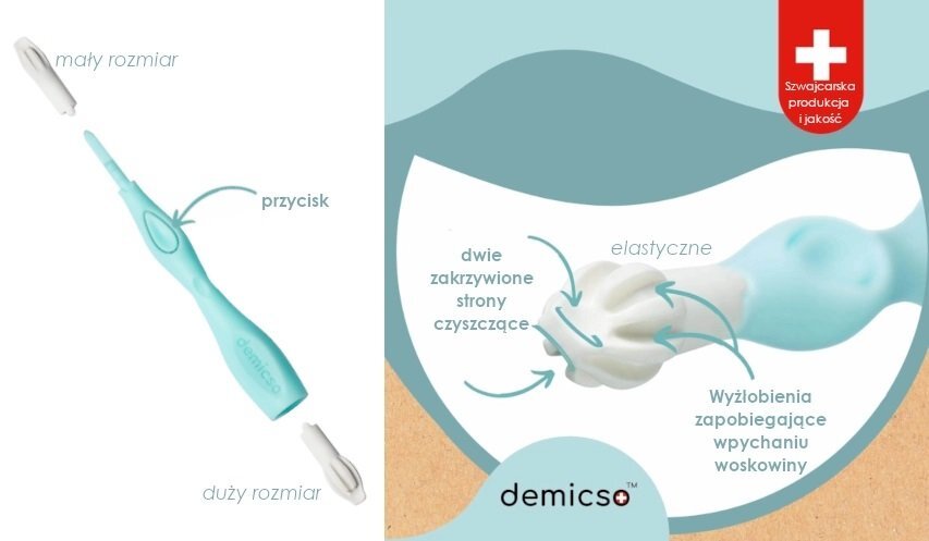 Demicso czyścik do usuwania woskowiny z uszu