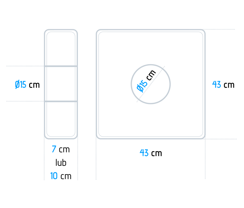 Dr Sapporo poduszka przeciwodleżynowa SOFT 7