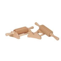 Drewniany Masażer do stóp - jednorzędowy kolce