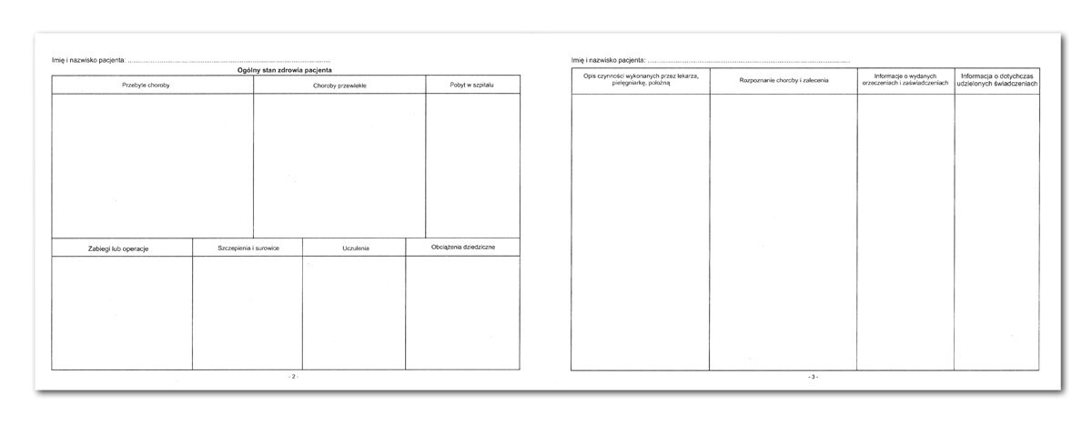 Druki - Historia zdrowia i choroby Og-2/N