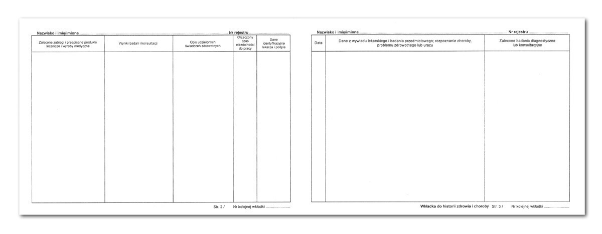 Druki - Historia zdrowia i choroby Og-2/N
