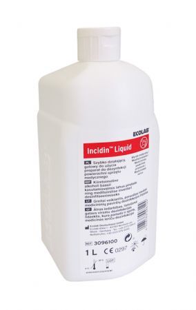 ECOLAB Incidin Liquid - do dezynfekcji sprzętu med. 1000ml