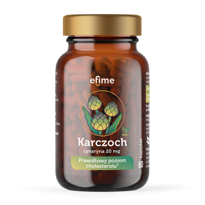 EkaMedica Efime Karczoch 10% cynaryny - 60 kaps.