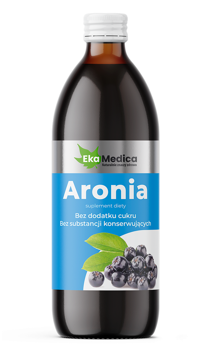 EKAMEDICA EKA Aronia Sok z Aronii bez konserwantów - 500 ml