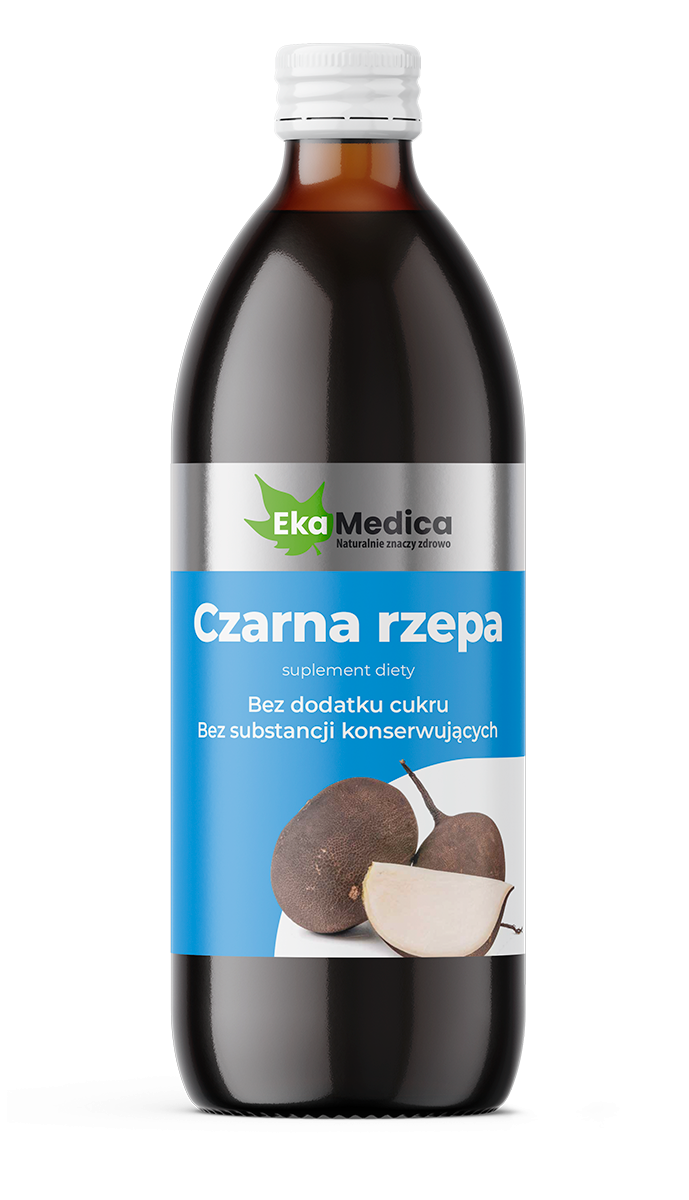 EkaMedica EKA Czarna rzepa Sok z Czarnej rzepy bez konserwantów - 500ml