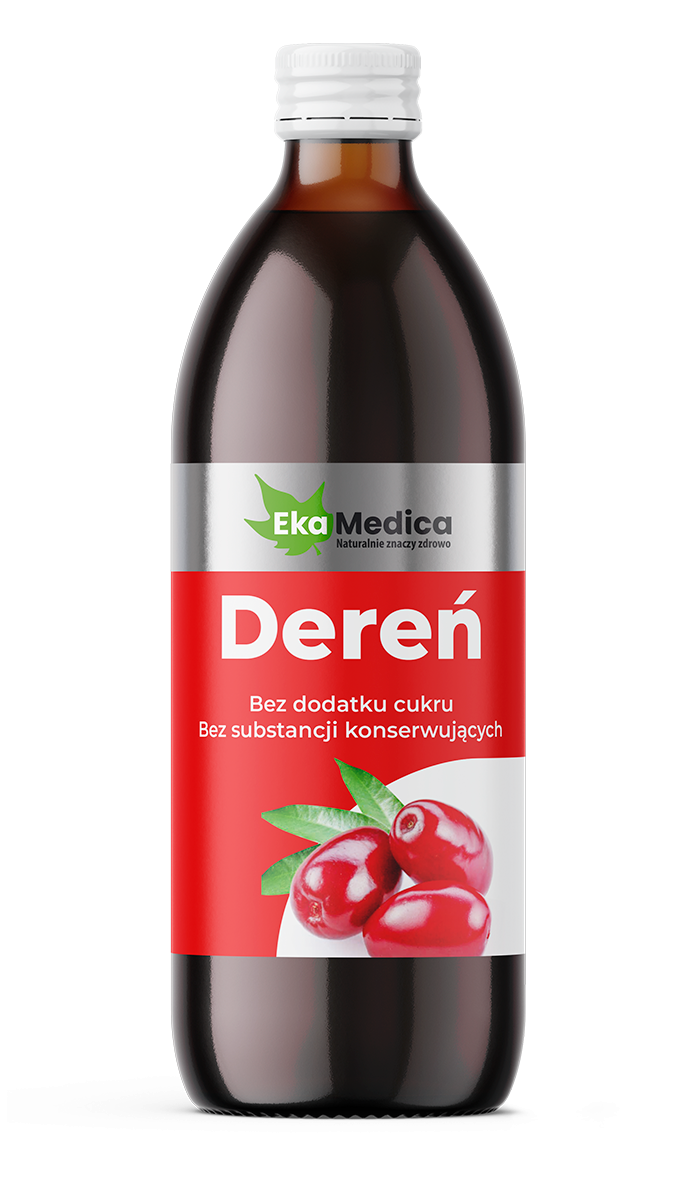 EkaMedica EKA Dereń Sok z Derenia bez konserwantów - 500ml