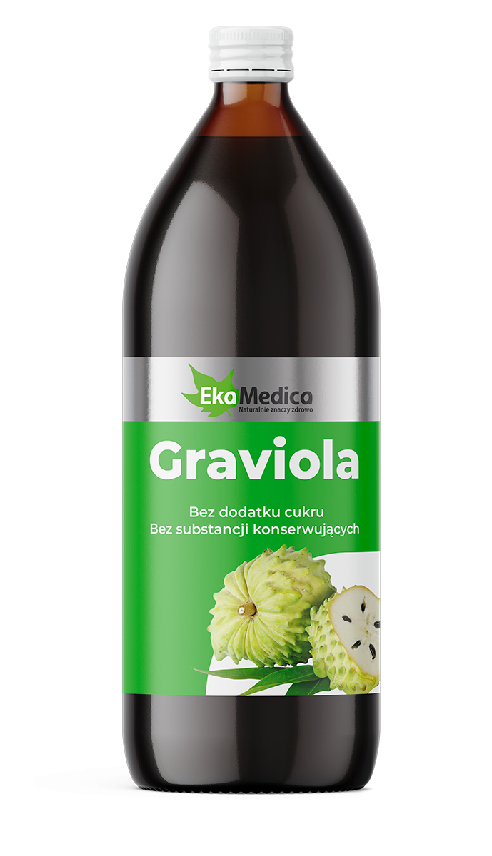 EkaMedica EKA Graviola Sok z Gravioli bez konserwantów - 1000ml