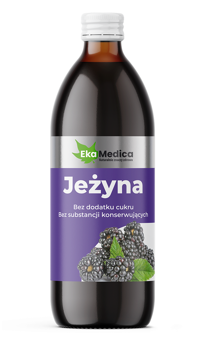 EKAMEDICA EKA Jeżyna Sok z Jeżyny bez konserwantów - 500 ml
