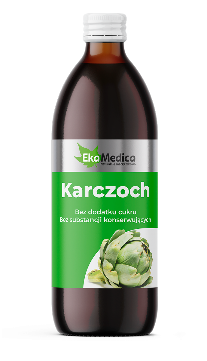 EkaMedica EKA Karczoch Sok z Karczocha bez konserwantów - 500ml