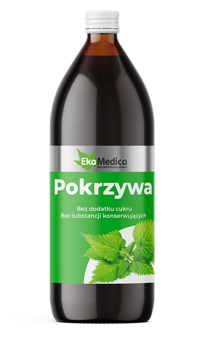 EkaMedica EKA Pokrzywa Sok z Pokrzywy bez konserwantów - 1000ml