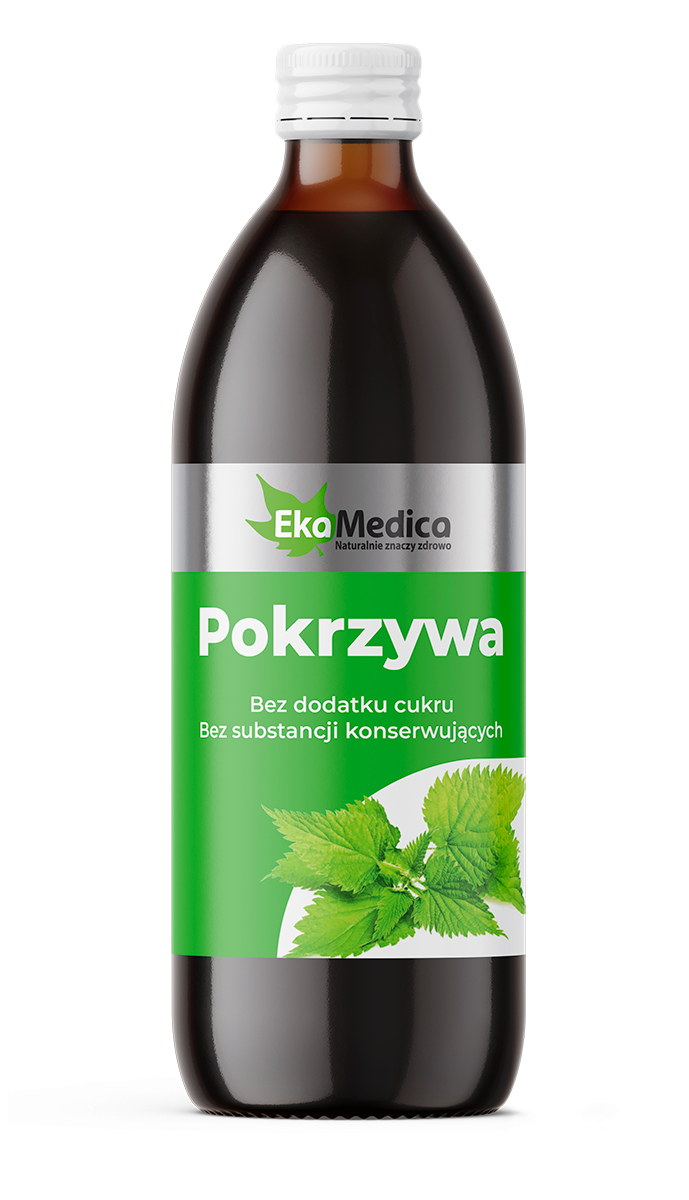 EkaMedica EKA Pokrzywa Sok z Pokrzywy bez konserwantów - 500ml