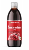 EkaMedica EKA Żurawina NFC Sok z Żurawiny bez konserwantów - 500ml