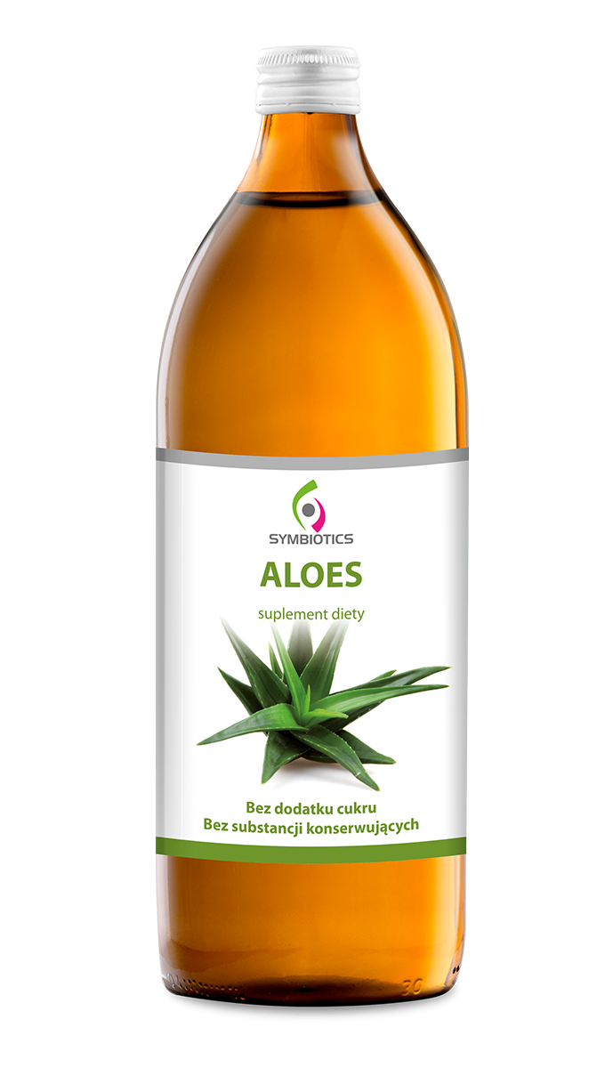 EkaMedica Symbiotics Sok z Aloesu bez konserwantów - 1000ml