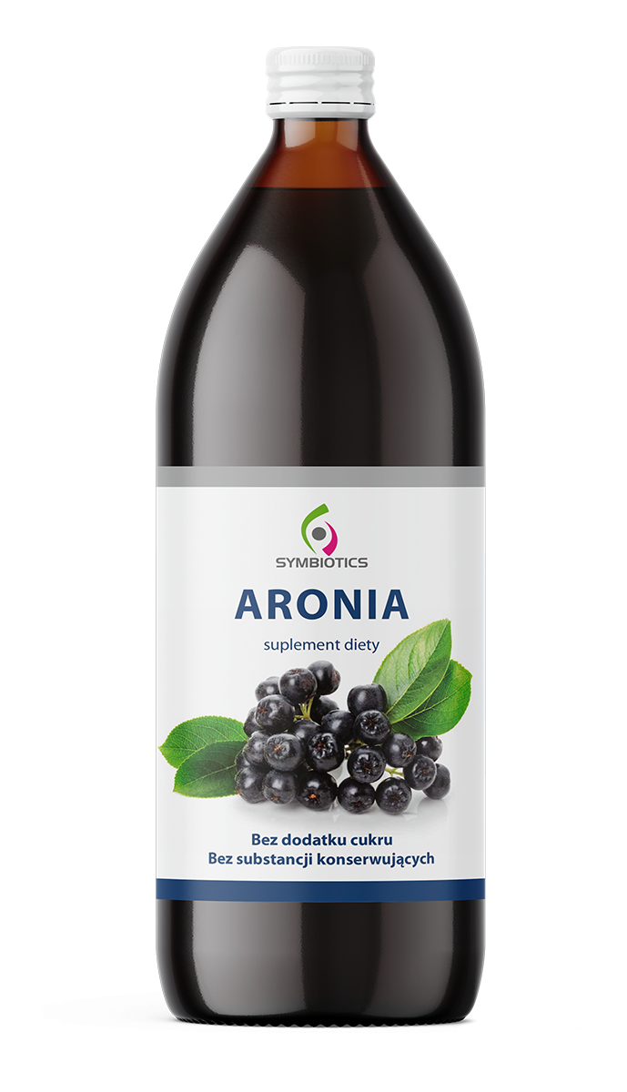 EkaMedica Symbiotics Sok z Aronii bez konserwantów - 1000ml