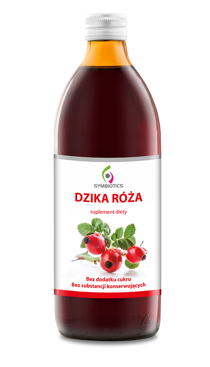 EkaMedica Symbiotics Sok z Dzikiej róży bez konserwantów - 500ml
