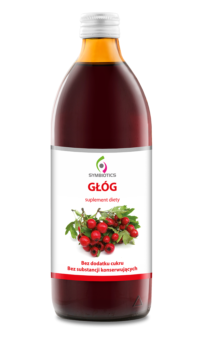 EkaMedica Symbiotics Sok z Głogu bez konserwantów - 500ml