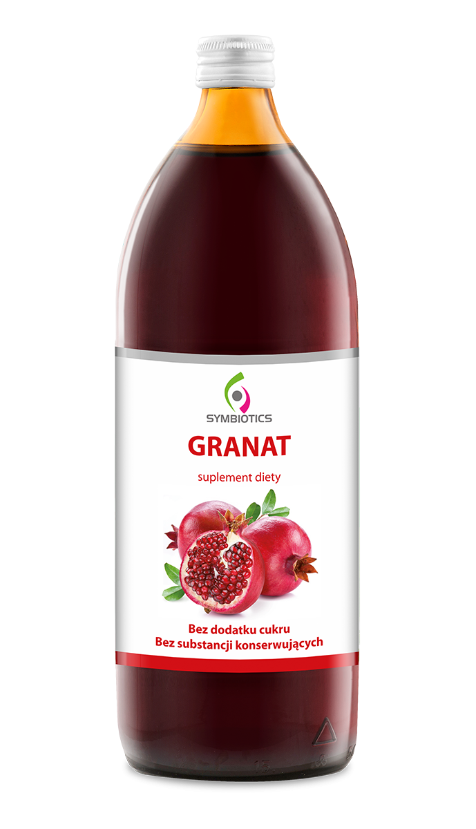 EkaMedica Symbiotics Sok z Granatu bez konserwantów - 1000ml