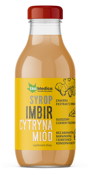 EkaMedica Syrop Imbir Cytryna Miód - 300ml